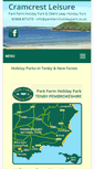 Mobile Screenshot of parkfarmholidaypark.co.uk